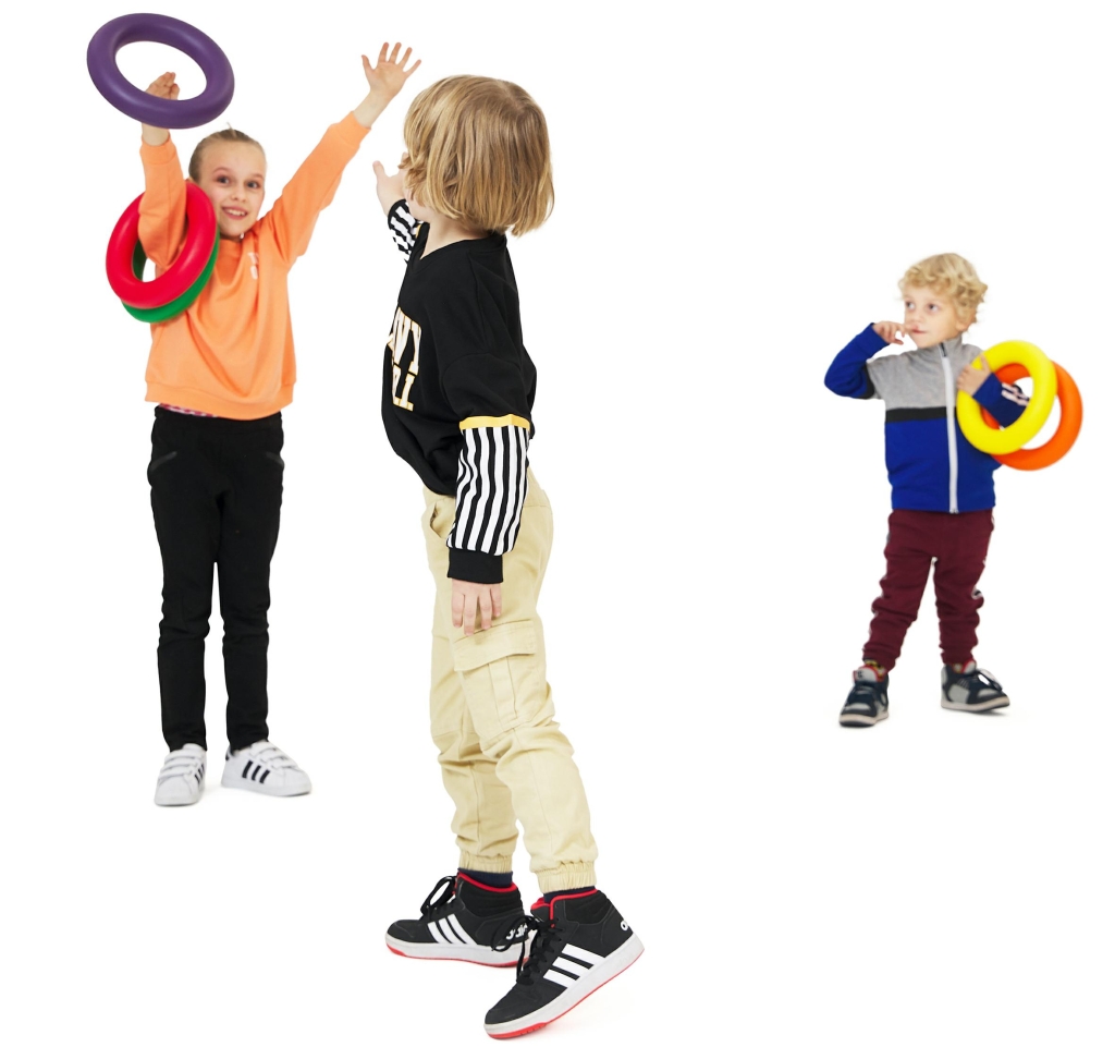 Rainbow Game Ring - Throwing and catching - 4