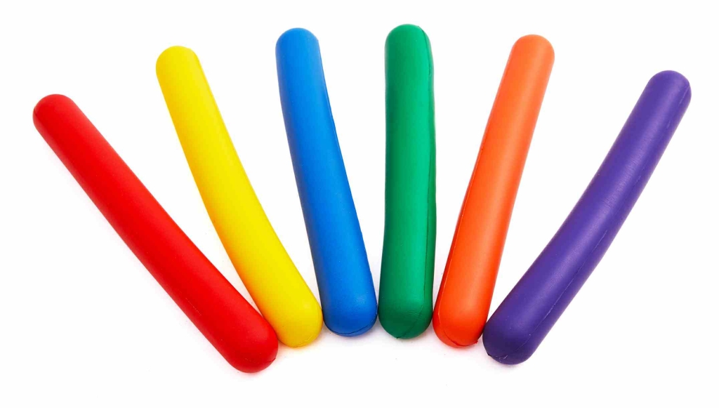 6-color Soft Relay Baton - Chasing and running - 2